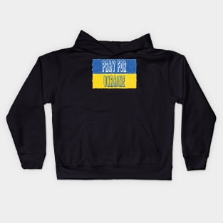 Pray for Ukraine Kids Hoodie